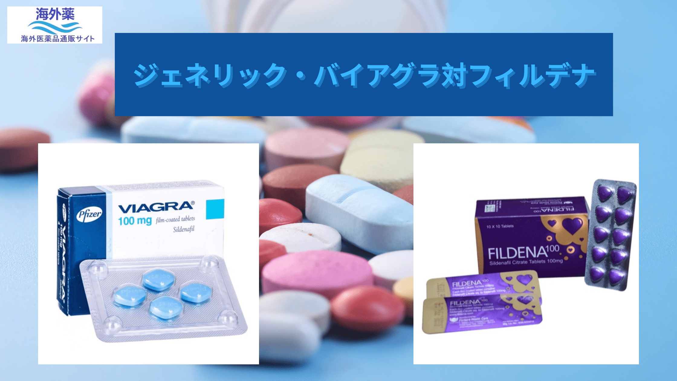 ジェネリック・バイアグラ対フィルデナ